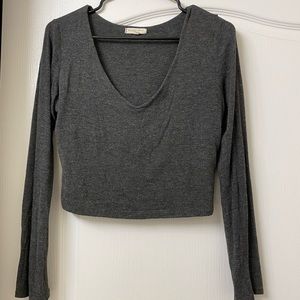 SUPER SOFT V-neck Cropped Sweater